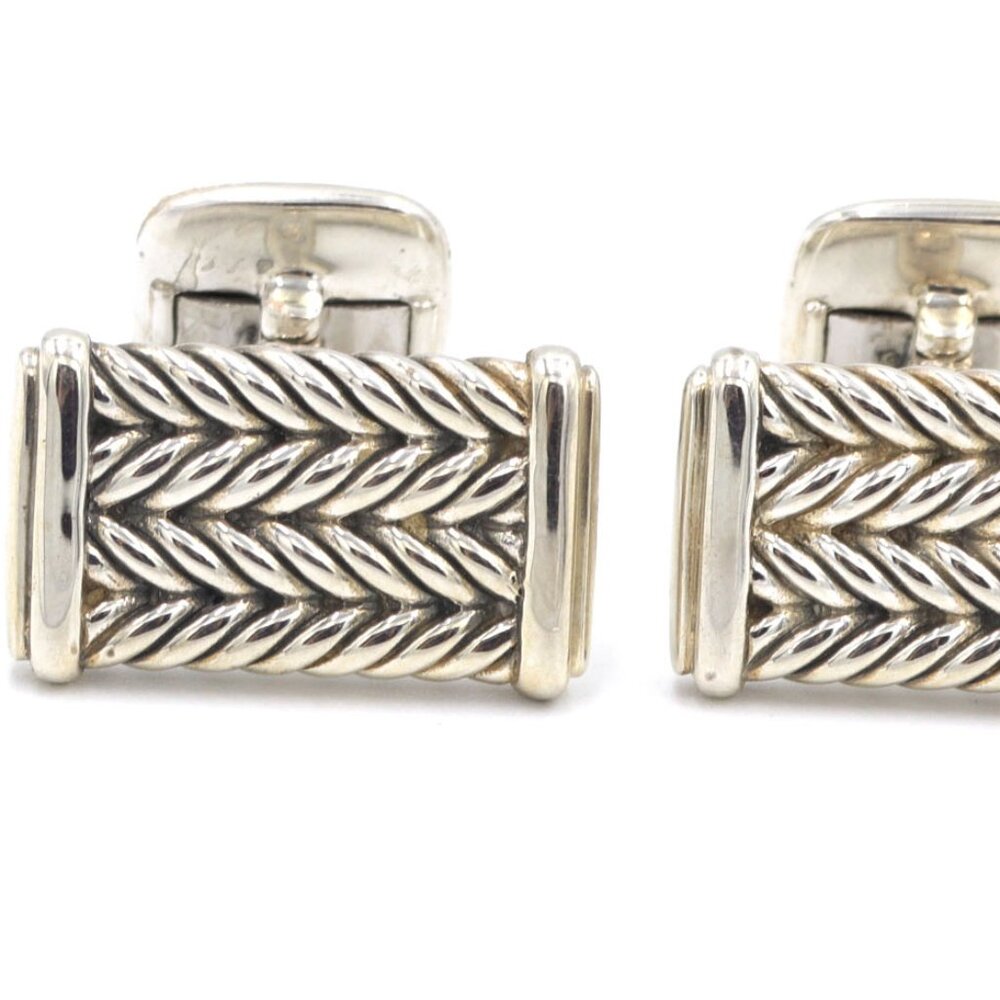 David Yurman Chevron Cufflinks
